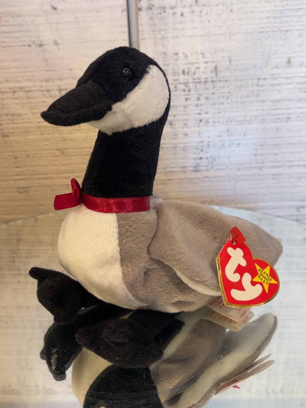 ‘98- Ty - Loosy the Canadian Goose Beanie Baby